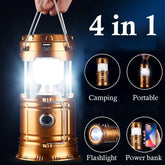 Solar LED Portable Lantern Telescopic Torch Lamp Multi-function-TI00846-Veeddydropshipping